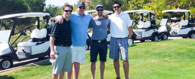 Matt, Ben, Juan and Scott Supporting United Way Silicon Valley